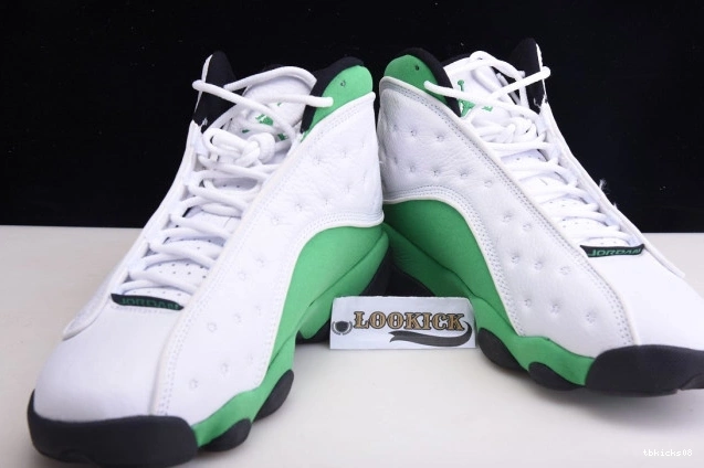 Cheap TBkick 13 Green Air DB6537-113 Jordan Lucky 0803